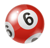 Red Bingo Ball